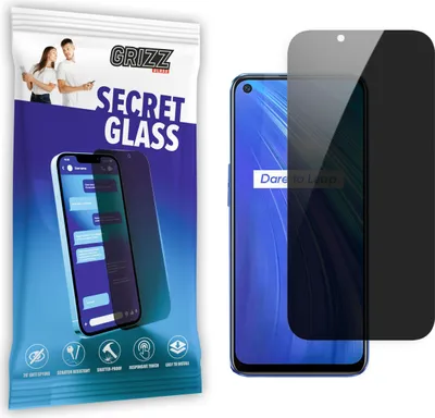 Zdjęcie produktu dla Szkło do ochrony prywatności GrizzGlass SecretGlass dla Realme 6