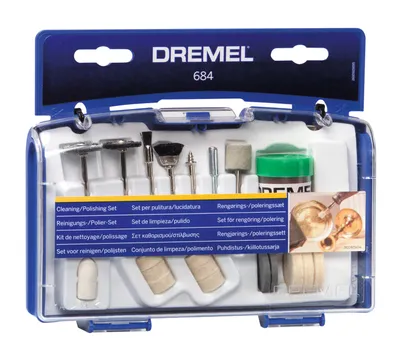 Image de Dremel 684 Kit de nettoyage/polissage 20 pièces