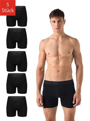 Produktbild von Burnell & Son Boxershorts 5er Set, Größe:XL, Farbe BS Boxershorts:STRIPE B