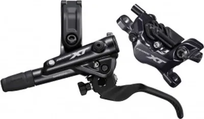 Produktbild von Shimano XT M8120 Bremse vorne 100 cm Scheibe Polymer Beläge IM8120JLFXSA100