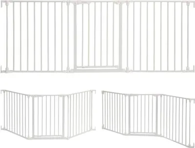 Produktbild von Kindersicherheitsgitter - Discovery 3 74,5 cm bis 1,95 m - Weiß