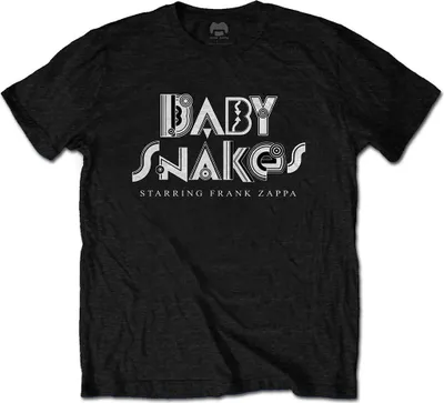 Produktbild von Frank Zappa Baby Snakes Black XL T-Shirt