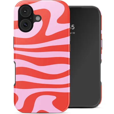 Image de Selencia Vivid Backcover pour Apple iPhone 17 - Dream Swirl Pink