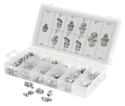 Produktbild von Tooltech 60140 Schmiernippel 110 teilig - 9 Größen