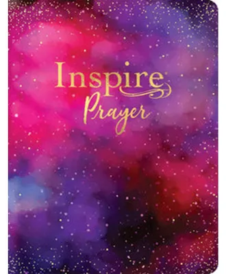 Obrázek produktu pro Inspire Prayer Bible Giant Print Nlt, Filament Enabled (Leatherlike, Purple)