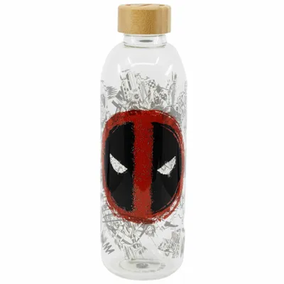 Produktbild von Marvel Deadpool Glasflasche 1030ml