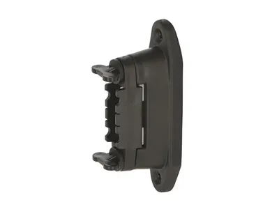 Zdjęcie produktu dla Izolator narożny/liniowy czarny, do 40 mm, 6 sztuk.