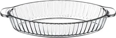 Image de Pasabahce Borcam plat à four 730 ml - plat en verre 26x15,5 cm, résistant à la chaleur