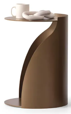 Obrázok produktu pre Odkladací stolík s oblým tvarom a moderným dizajnom