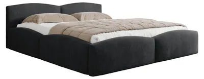 Produktbild von MIRJAN24 Polsterbett Mirala, Dopellbett mit Bettkasten, Leistenlattenrost aus Holz (Farbe: Margo 227.09, Größe: 140x200 cm)