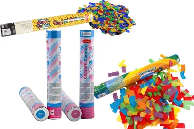 Produktbild von Konfettikanone Happy Birthday (1 Stück)