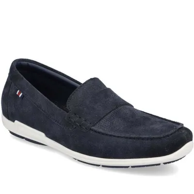 Produktbild von Rieker Herren Mokassins 09050-14 Farbe: Blau Größe: 44