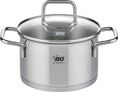 Image de Faitout en inox 20 cm de 3,4 litres Elo Citrin