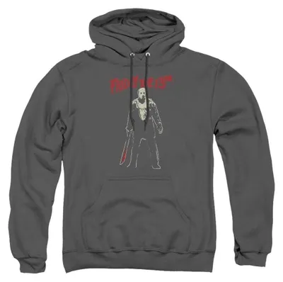 Immagine prodotto di Felpa con cappuccio "Venerdì 13" - "Chchch Ahahah", unisex, per uomo/donna, modello TV38340 (XXL), colore antracite