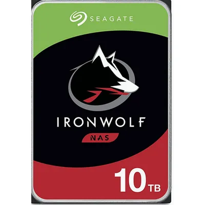 Image de Seagate IronWolf ST10000VN000 - Disque dur - 10 To - interne - 3,5" (8,9 cm)
