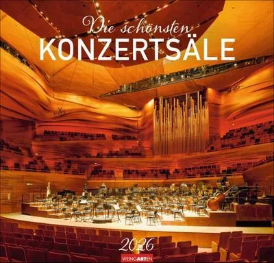 Produktbild von Die schönsten Konzertsäle Kalender 2026