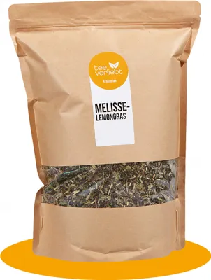Produktbild von teeverliebt - Melisse Lemongras loser Kräutertee | 1 kg