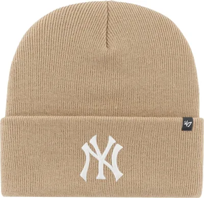 Immagine prodotto di Cappello invernale 47 Brand Beanie - HAYMAKER NY Yankees color kaki
