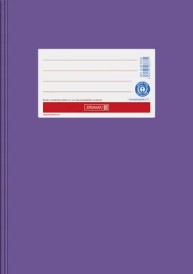 Produktbild von BRUNNEN Hefthülle A5 Papier violett