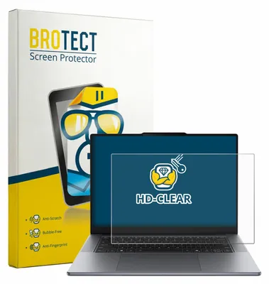 Produktbild von Für Lenovo Yoga Pro 7i Gen 11 Aura Edition 15" Schutzfolie BROTECT Displayschutz Display Schutz Folie Klar Transparent