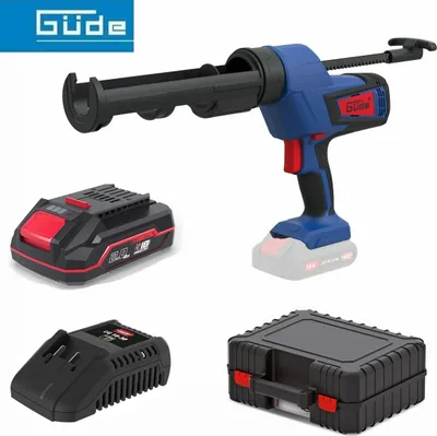 Produktbild von Güde Akku Kartuschenpresse 18V mit Akku / Ladegerät. Koffer Kartuschenpistole