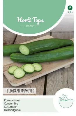 Produktbild von Freilandgurke Telegraph Improved | Freilandgurkensamen von Hortitops