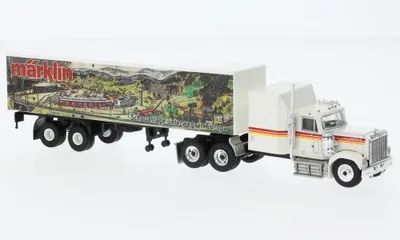 Produktbild von Brekina LKW GMC General Showtruck Märklin unterwegs 98573