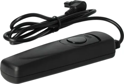 Produktbild von vhbw Fernauslöser Fernbedienung Kabel kompatibel mit Canon EOS 7D Mark II, R5, R6 Kamera, 1 m, 2-stufige Auslösefunktion