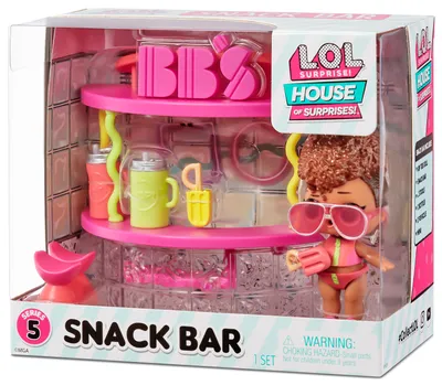 Produktbild von L.O.L Surprise Furniture Playset with Doll - Smoothie Bar & Rip Tide