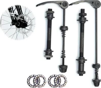 Obrázok produktu pre Rýchloupínaky na bicykle, predné kolo Thru Axle, 20-28 palcov, odolná kalená oceľ