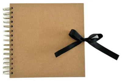 Immagine prodotto di Album fotografico in carta kraft con 40 fogli, ideale per progetti creativi