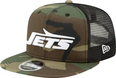 Obrázok produktu pre Throwback New York Jets Mesh 9Fifty Snapback Cap wood camo