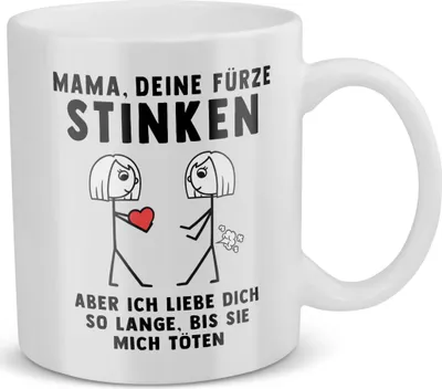Produktbild von 22Feels Mama Geschenk von Tochter Muttertag Mutter Tasse Geburtstag Kaffeetasse Frauen Weihnachten Haferl Geschenkidee