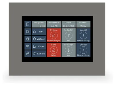 Image de MDT KNX, écran tactile, VisuControl, 7, 1 pièce.