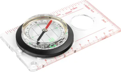 Zdjęcie produktu dla Max Fuchs MFH cartographic compass with ruler (34203)