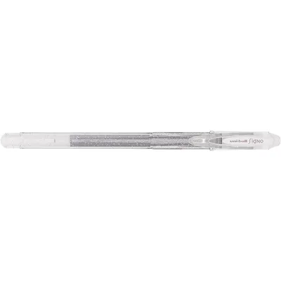 Obrázek produktu pro uni-ball SIGNO UM-120SP gelové pero transparentní 0,4 mm, barva psaní: stříbrná, 1 ks.