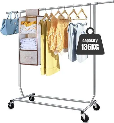 Produktbild von Famanu Kleiderständer für Schlafzimmer - Multifunktional, verstellbar