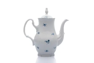 Obrázok produktu pre Thun 1794 Kanvica na kávu, 1,2 l, český porcelán, Bernadotte, modré ruže, Thun