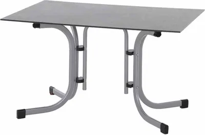 Produktbild von SIENA GARDEN Sola Klapptisch 120x80 cm, silber K95707