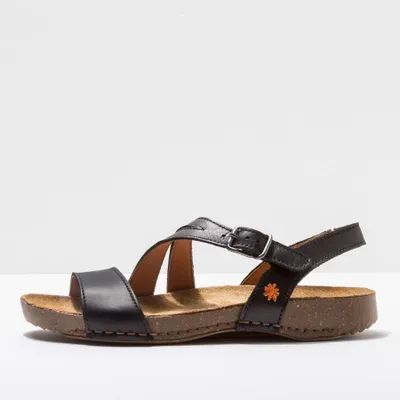 Produktbild von *art Sandalen 1045 GRASS WAXED BLACK /I BREATHE Farbe Black