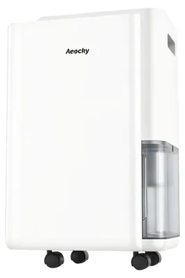 Produktbild von Luftentfeuchter, Kompaktmodell, 25 Liter pro Tag - 360 Watt Leistung - 1,9 Liter Tank - Weiß - Für Schlafzimmer, Badezimmer, Keller