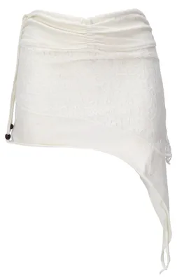 Produktbild von Pixi Zipfelrock, Goa Top, Minirock, Elfenrock mit Spitze - Weiß, Damen, Baumwolle,Elasthan, Größe: M