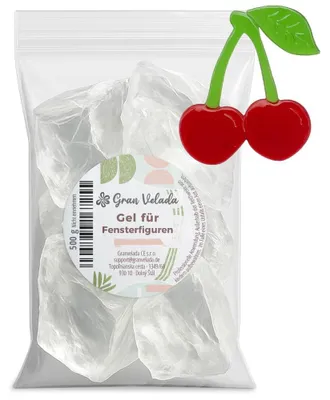 Produktbild von Gran Velada - Gelwachs für Fensterfiguren transparent 500 g