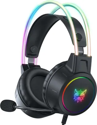 Image de ONIKUMA X15 PRO Casque Gaming RGB Sans Fil Micro Haute Sensibilité - Noir