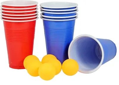 Produktbild von 18 tlg. Bier Pong Beerpong Trinkspiel JGA Junggesellenabschied Party Fete Fest