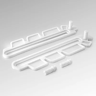 Produktbild von Kippschere Ersatzteil Set Weiß Kellerfenster passend für MEA 41 A 288 + 41 A 289