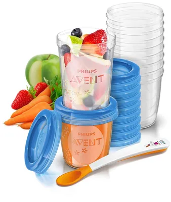 Produktbild von AVENT Aufbewahrungssystem für Babynahrung, 10 x 240 ml