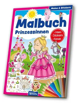 Produktbild von Malbuch Prinzessinnen