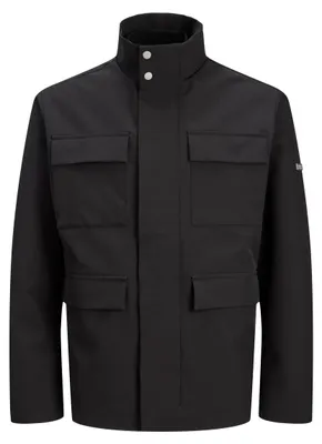 Obrázek produktu pro Jack & Jones 12286257_2161_XXL, Uni, Dospělý, Zip, Knoflík, Polyester, Elastan, Černá