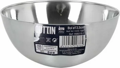 Obrázek produktu pro Ocelová miska Quttin Ø 13 x 6,2 cm (48 kusů)
